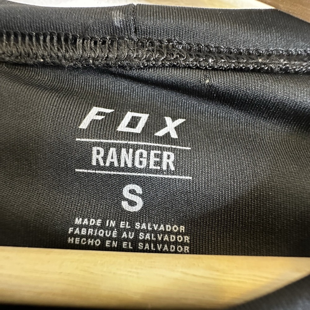 Fox Face Racing Biking Ranger s/s Short Sleeve Jersey Black Small Lightweight - Picture 4 of 8